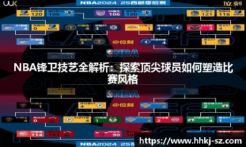 NBA锋卫技艺全解析：探索顶尖球员如何塑造比赛风格